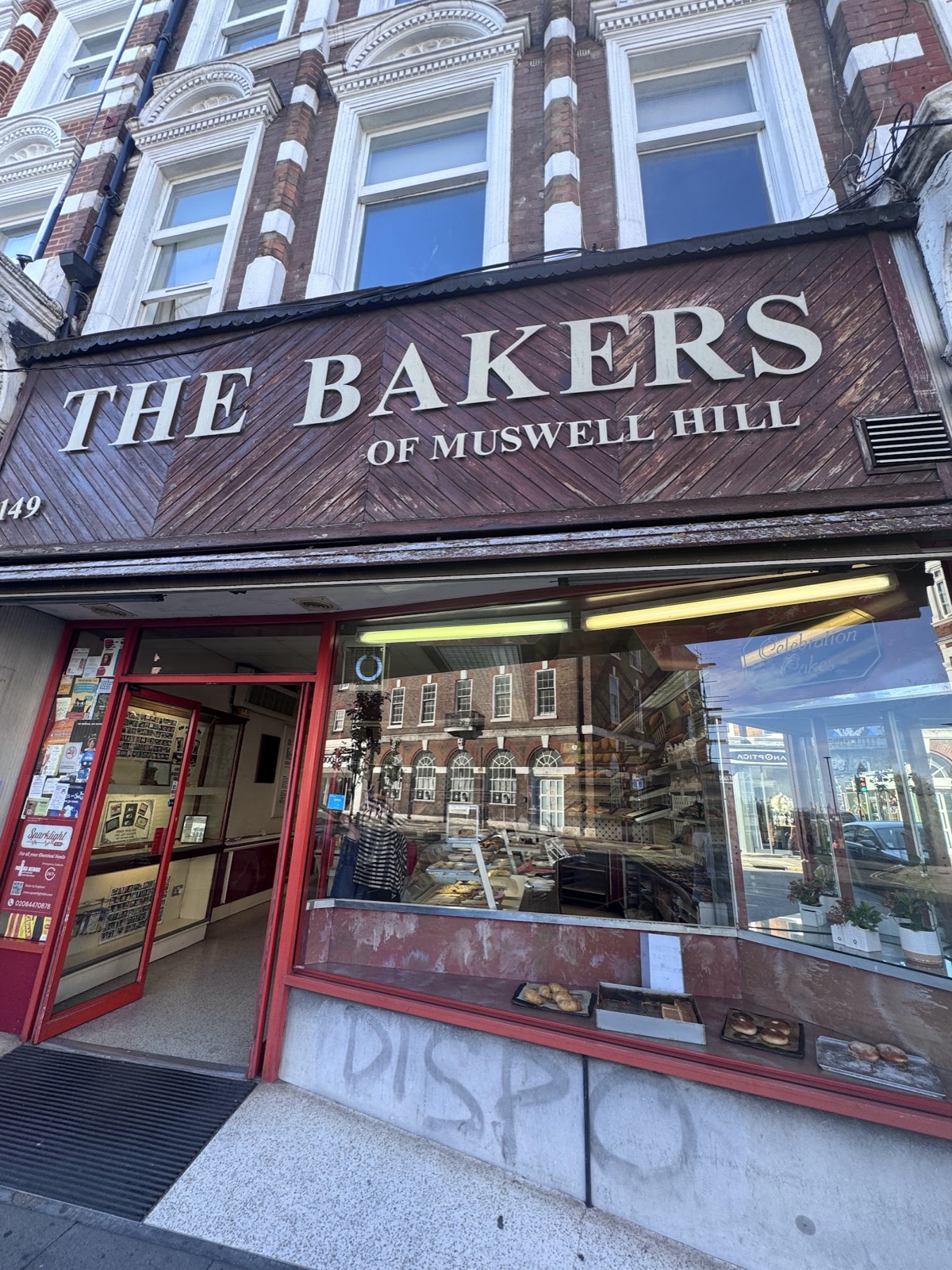 The Bakers of Muswell Hill in Muswell Hill London